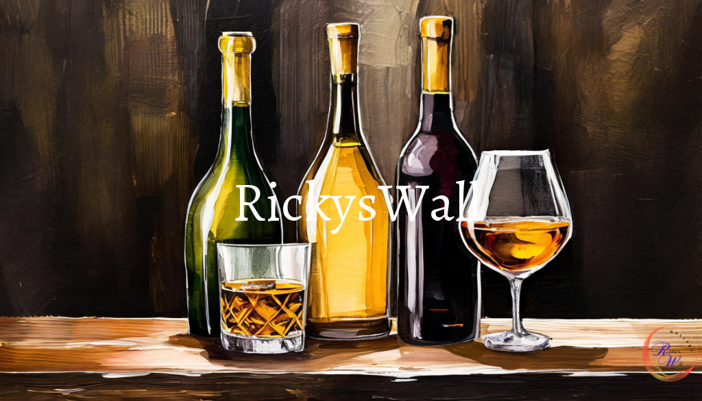 Champagne & Wine Night - Premium Print Inspired By Ricky’s Wall Painting